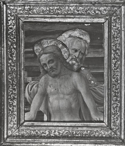 Anonimo — Pseudo Bartolomeo di Giovanni - sec. XVI - Cristo morto sorretto da Nicodemo — insieme